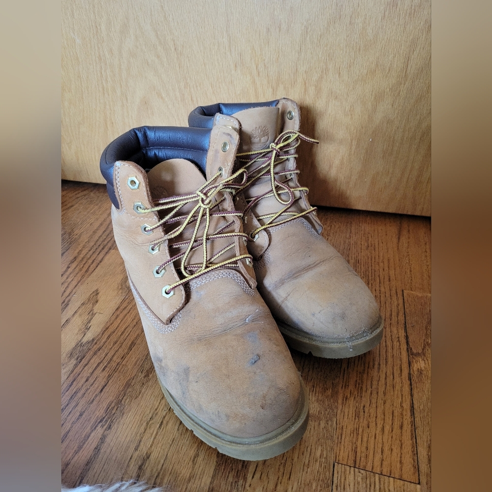 Timberland Leather Lace-Up Boots